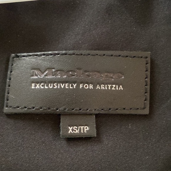 Mackage Kenya black leather jacket size XS - Picture 3 of 5